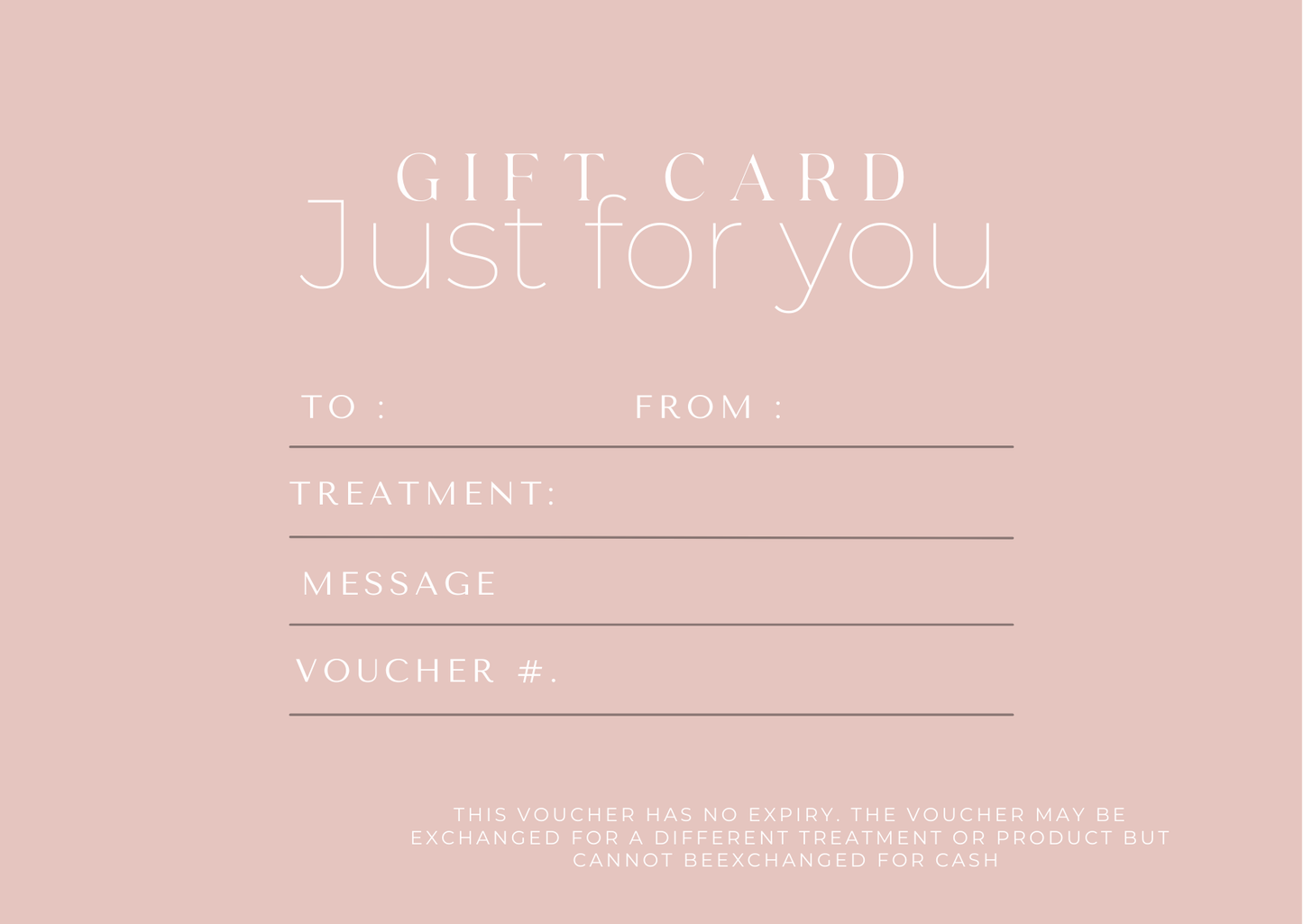 Gift voucher