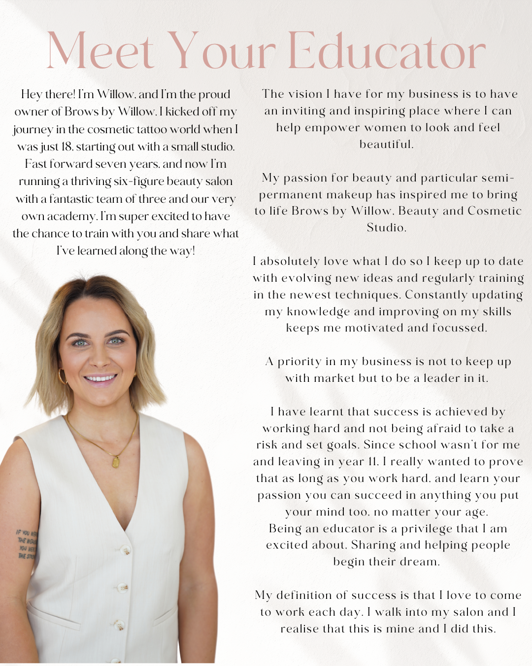 Ultimate Brow online Masterclass